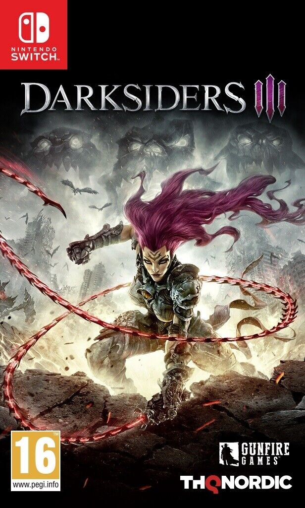 Darksiders 3 Juego para Consola Nintendo Switch, PAL ESPAÑA