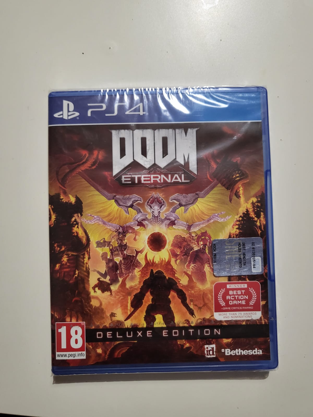 🎁🎁 DOOM ETERNAL DELUXE EDITION PS4 ITALIANO LIMITED EDITION PLAY STATION 4🎁🎁