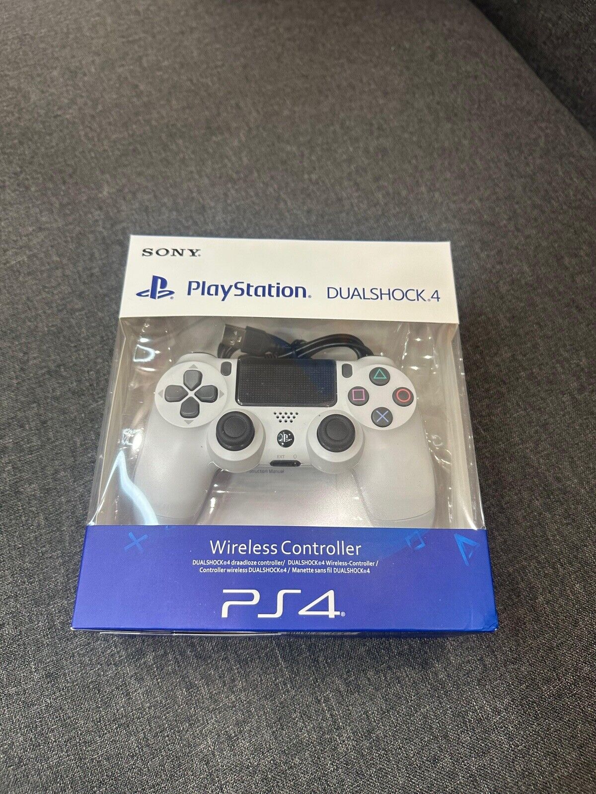 Sony Dualshock 4 Wireless Controller per PlayStation 4 - Glacier White