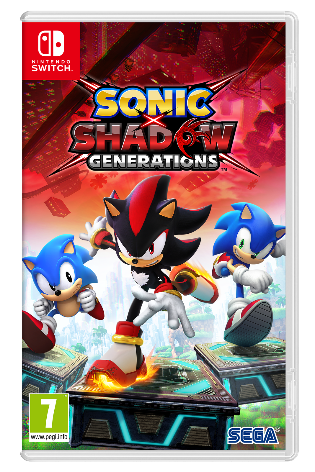 Sonic X Shadow Generations Juego Fisico para Consola Nintendo Switch