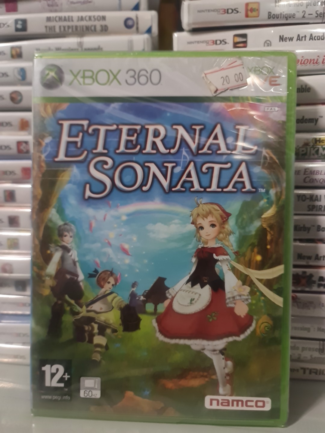 ETERNAL SONATA MICROSOFT XBOX 360 PAL EUR ITA ITALIANO ORIGINALE NUOVO SIGILLATO