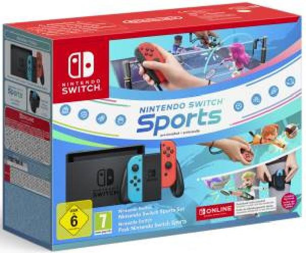 Switch Console 1.1 Neon Blue / Neon Red + Switch Sport + Fascia + 12 Mesi NSO EU