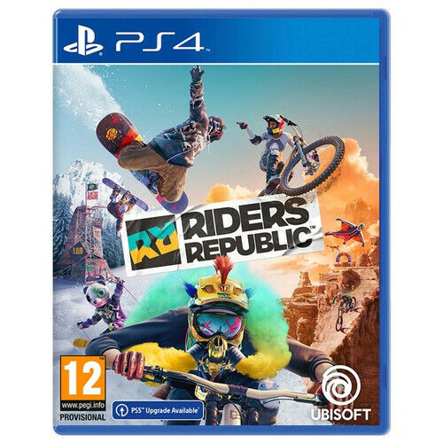 RIDERS REPUBLIC PS4 GIOCO PLAYSTATION 4 BICI SKATEBOARD MOTO SCI GIOCO ITALIANO