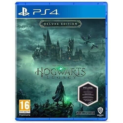 HOGWARTS LEGACY DELUXE EDITION PS4 GIOCO HARRY POTTER PLAYSTATION 4 ITALIANO PAL