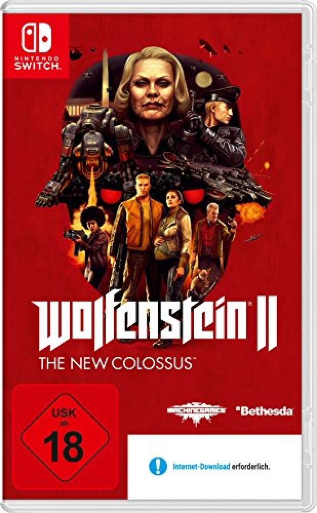 Wolfenstein II: The New Colossus - Nintendo Switch [Edizione: Germania] - NUOVO