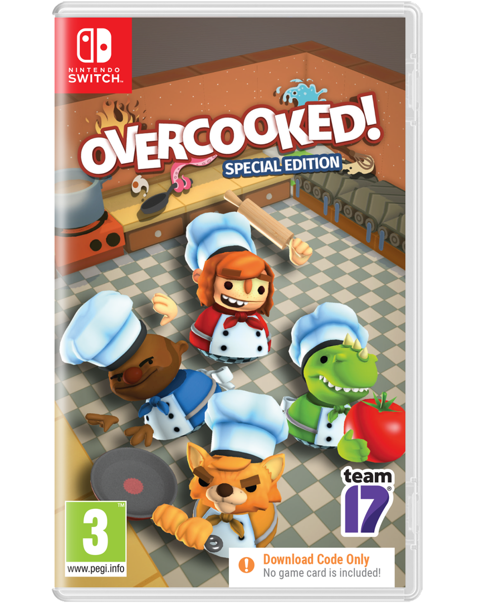 Overcooked! Special Edition Nintendo SWITCH (Code de téléchargement dans la boit