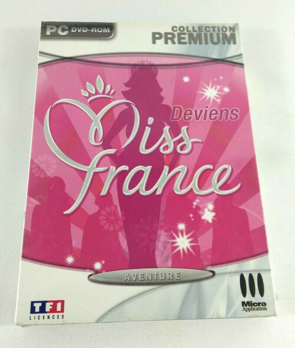 Gioco Per PC VF Diventare Miss Francia Windows XP Vista Nuovo Sigillato