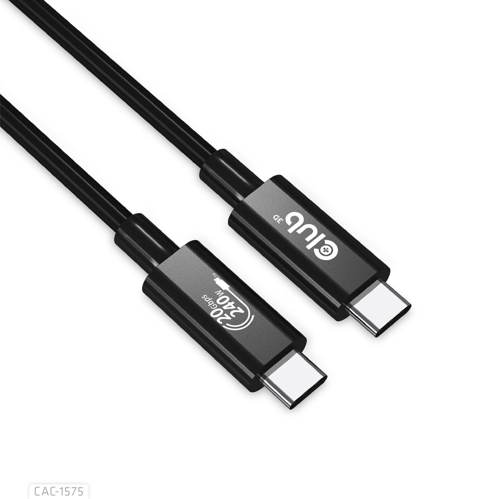 Club3d CAC-1575 Cavo Usb 2mt Usb4 Gen 2x2 Usb C Nero