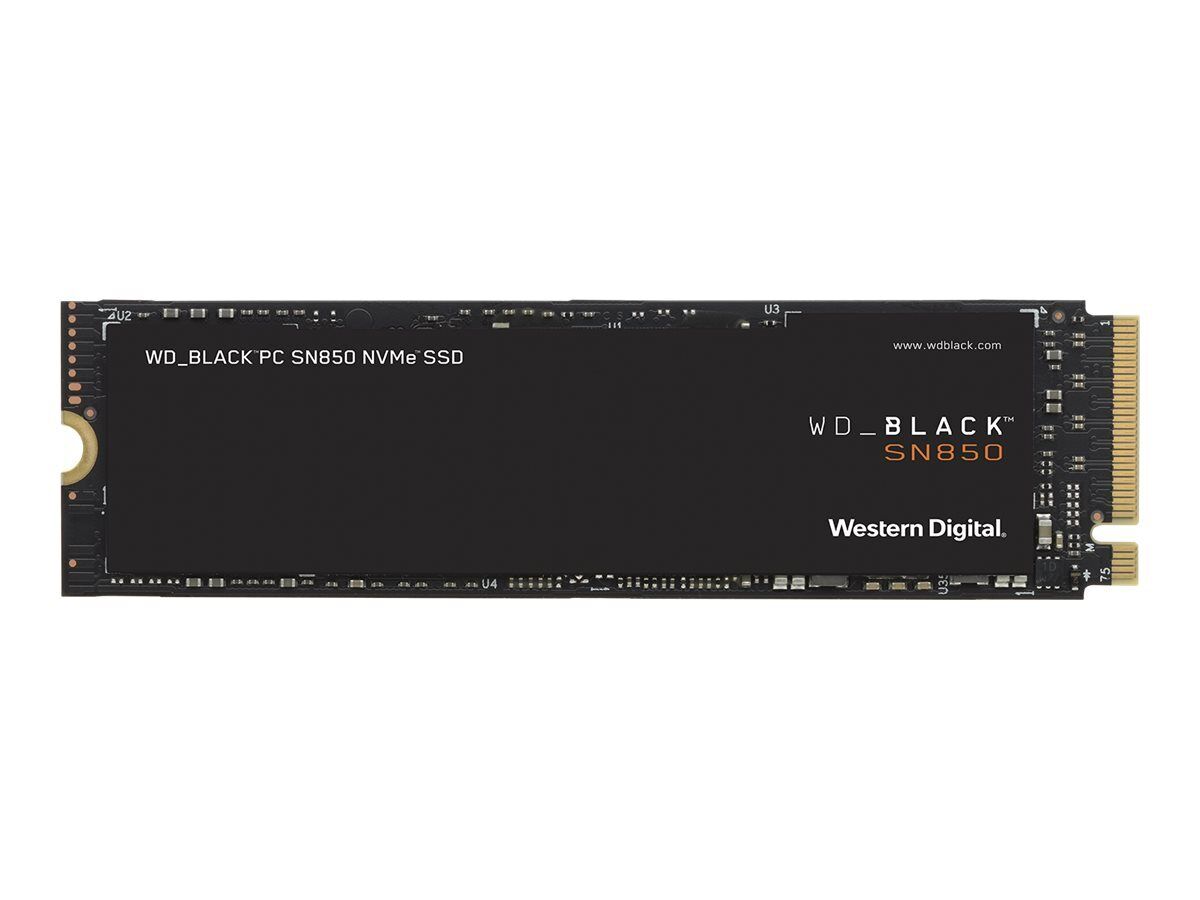 WD_BLACK Western Digital SN850 500 GB M.2 7000 MB/s PCIe WDS500G1X0E