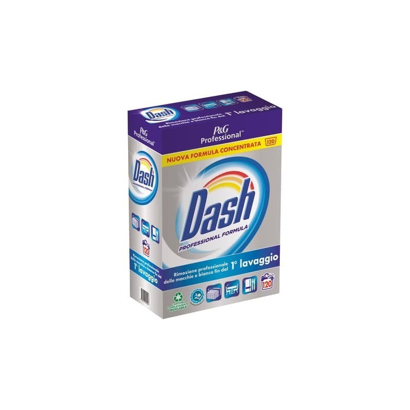 Detersivo in polvere professionale Dash 120 misurini - 6 Kg - PG230