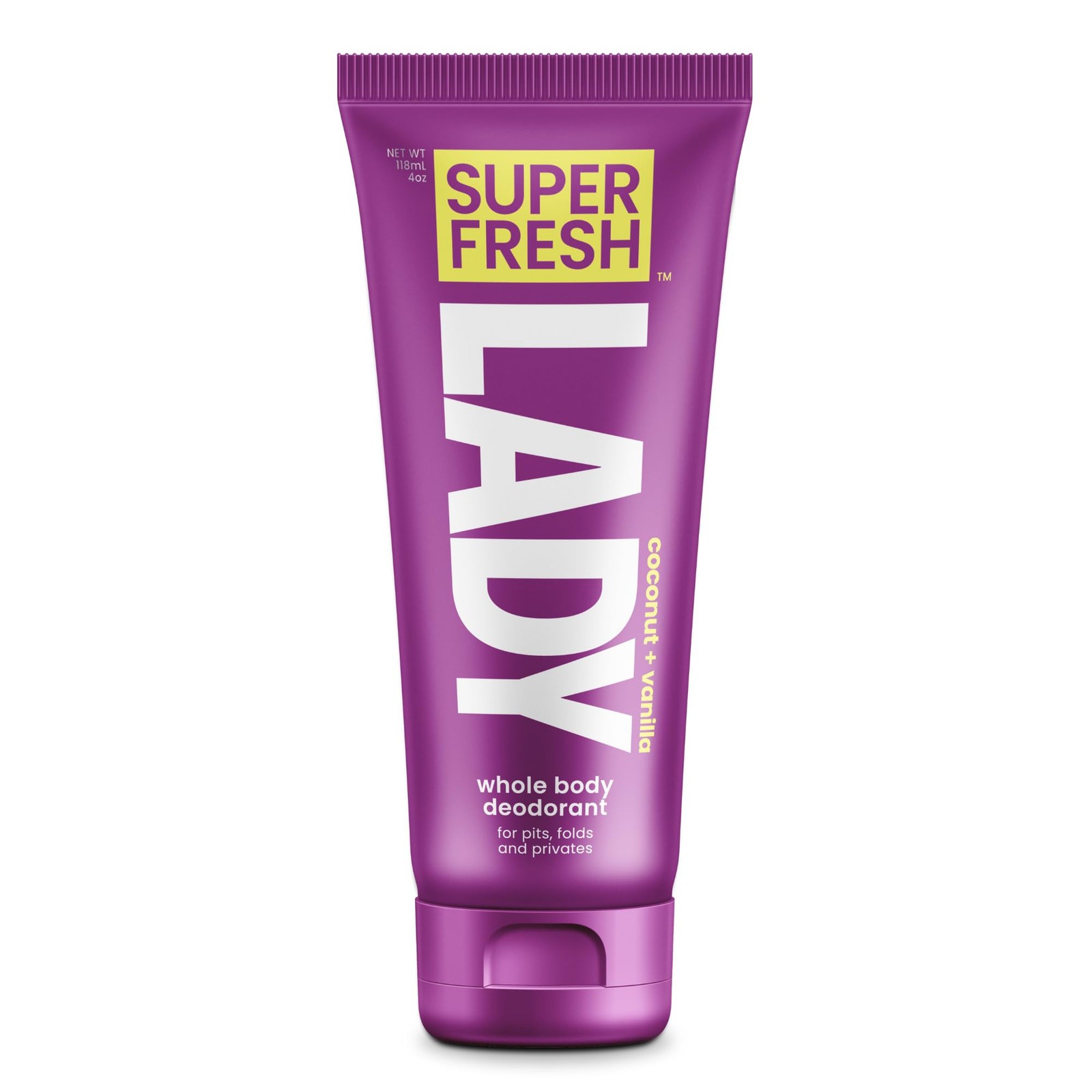 Super Fresh Lady Parts Feminine Hygiene Deodorant Lotion For Breasts, (B0I)