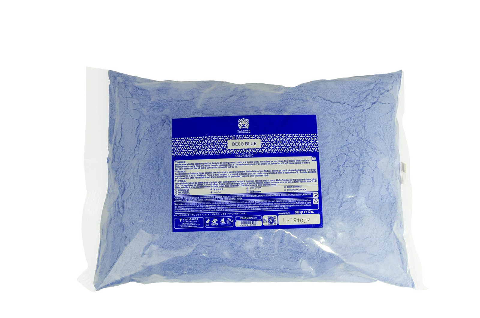 Valquer - Proteine per decolorante professionale per capelli, in polvere (O5x)