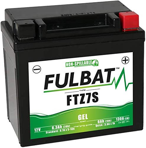 BATTERIA GEL PRECARICATA FULBAT HONDA XL V VARADERO 125 CBR 125 SH 125 (r7l)