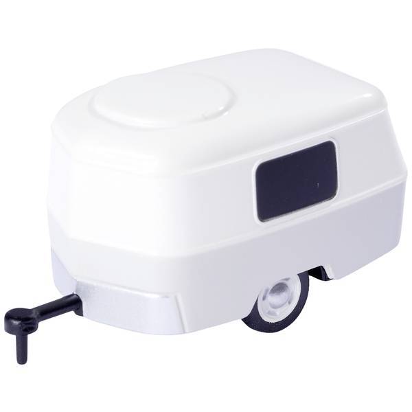 Carson Modellsport 504154  1:87 Wohnwagen mit Anhängerkupplung 1:87 Rimorchio pe