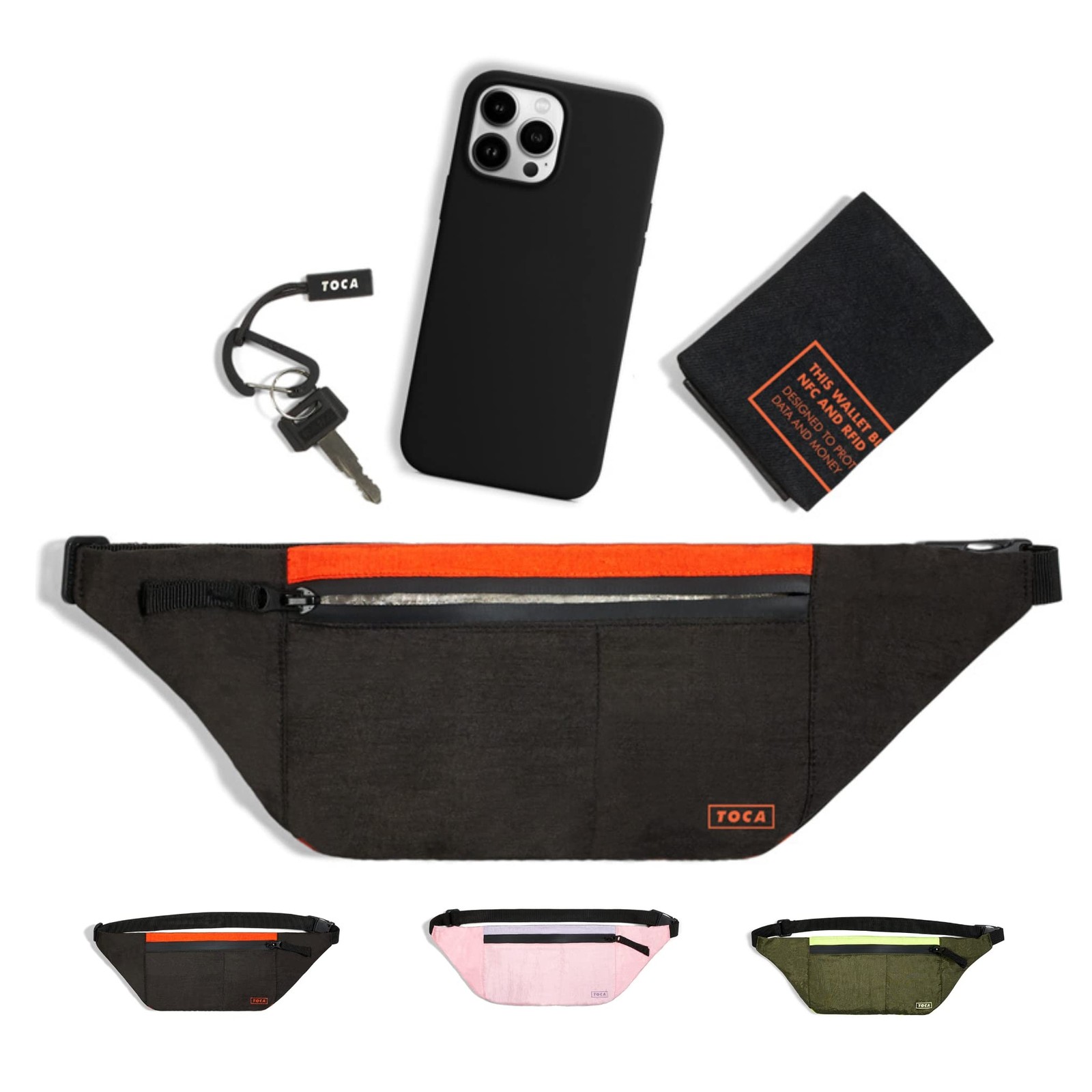 Fanny Pack, Nero (V8r)