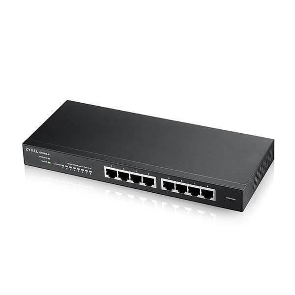 Zyxel GS1915-8 Gestito L2 Gigabit Ethernet 10/100/1000 Nero (Zyxel GS1915-8EP 8-