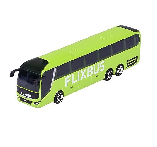 Majorette MAN Lion's Coach L Flixbus - Autobus giocattolo con ruota (W3A)