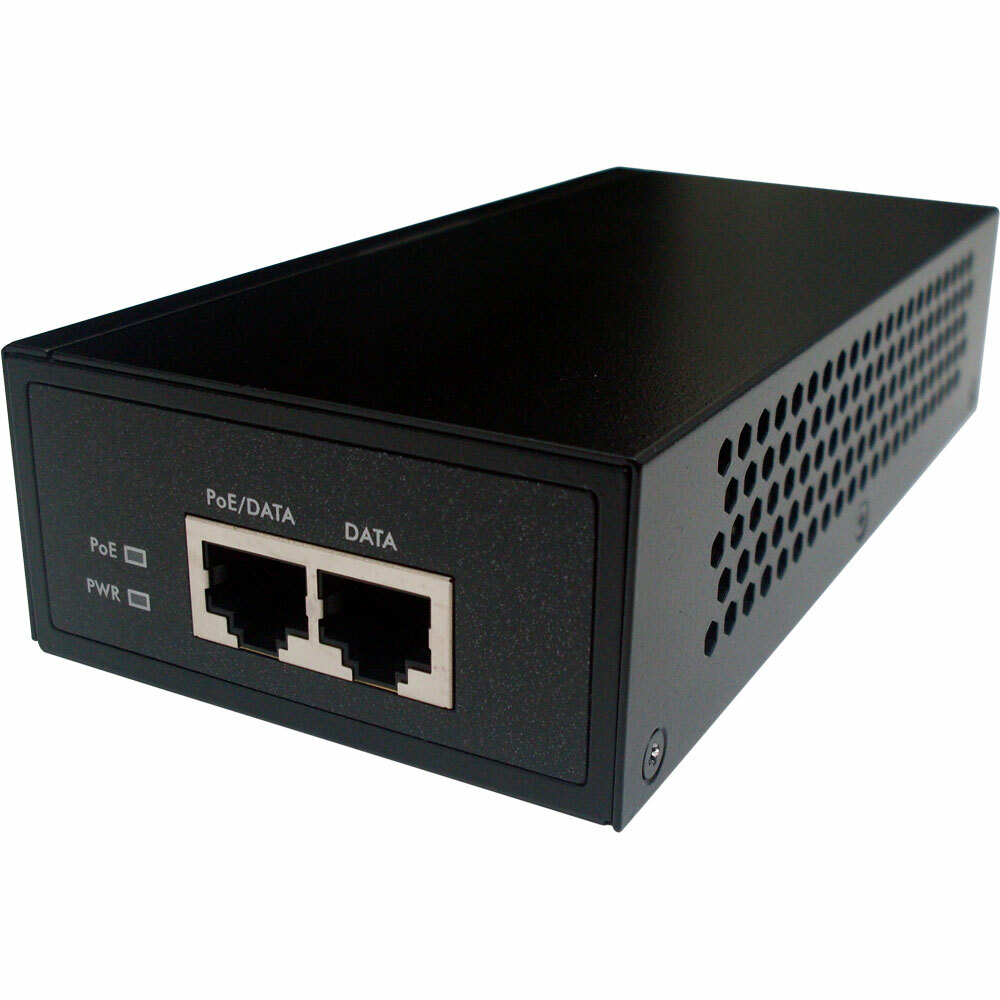 INL Longshine Iniettore PoE, LCS-P302, PoE Injector a 2 porte