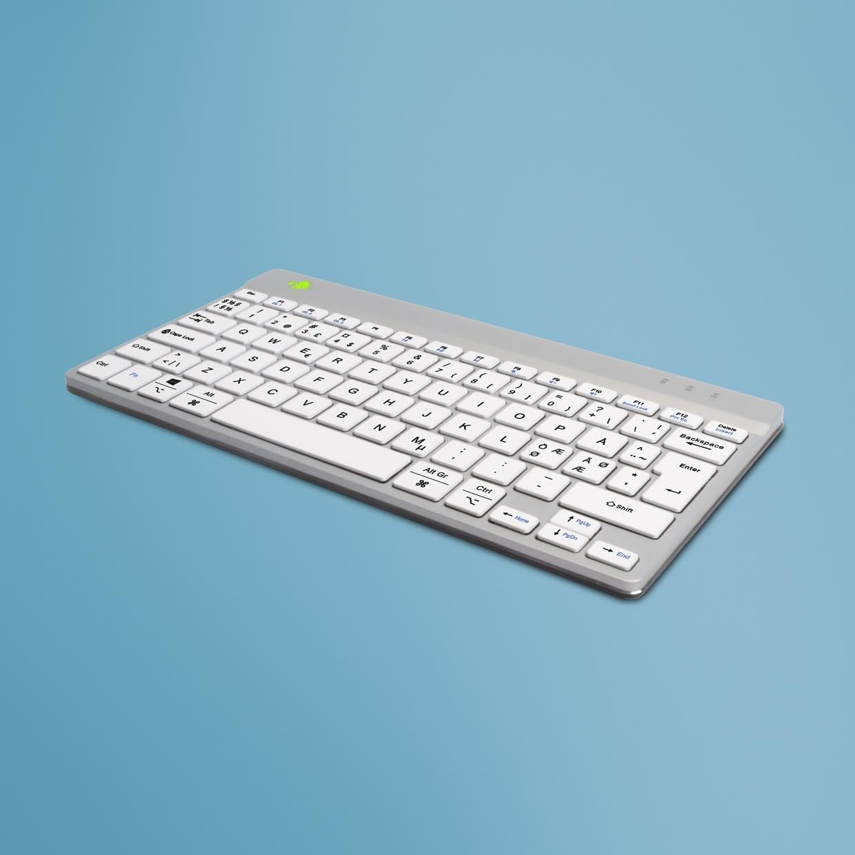 R-Go Tools Compact Break Ergonomic Keyboard, QWERTY (ND), W128444820 (Keyboard,