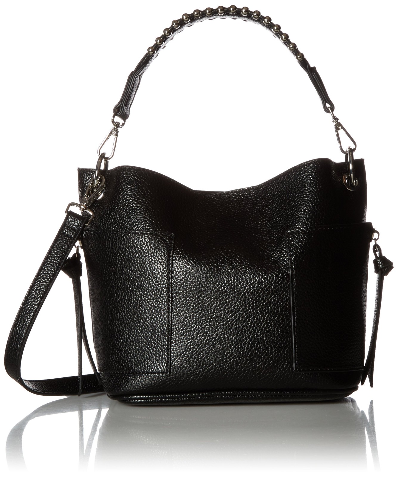 steve madden Bsammy, Tracolla Donna, Nero, Taglia Unica (a2z)