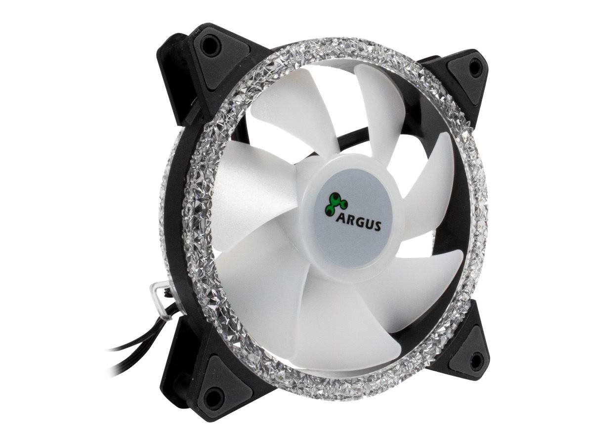 Inter-Tech RS-071 RGB Ventilatore 12 cm 1200 Giri/min 22 dB 59,81 m³/h 88885538