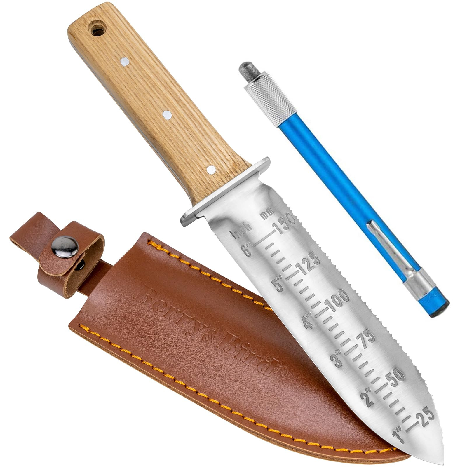 Berry Bird Hori-Hori Gartenmesser Boden Schaufel Barebones 177.8mm (Y5d)