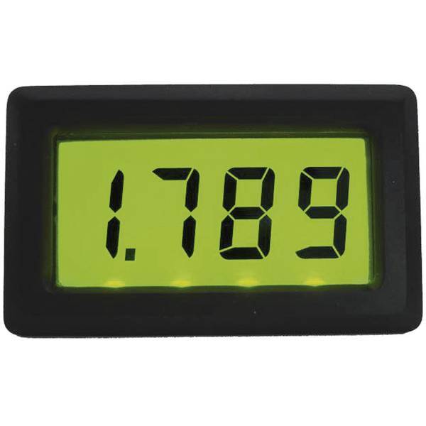 Beckmann & Egle EX3076   Strumento da panello LCD 1,999 A illuminato, campo di m