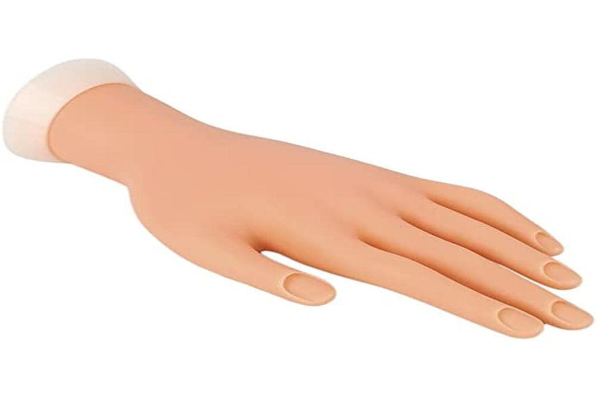 LEOFLA Mano Finta Ideale Per La Pratica Ricostruzione Unghie E Nail Art (C2m)