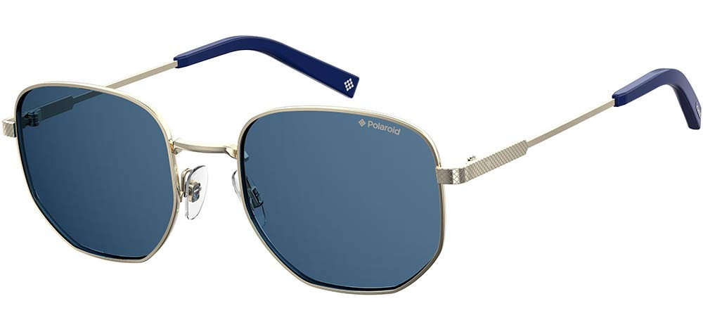 Polaroid Occhiali da Sole PLD 2081/S/X PALE GOLD/BLUE 51/19/145 uomo (O1E)