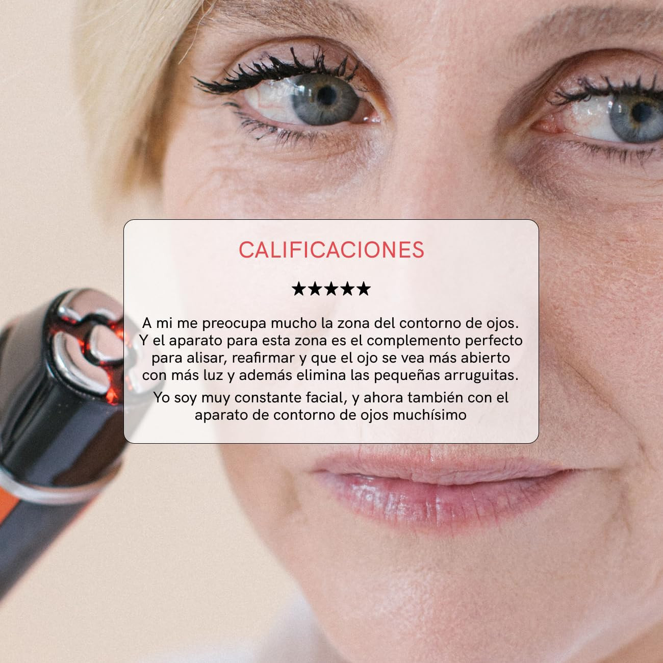 MASDERM | Apparecchio Radiofrequenza Viso Contorno Occhi | Massaggiatore (N5b)