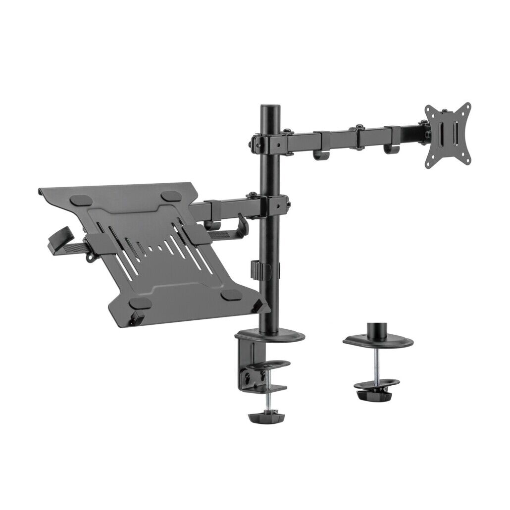 Aisens Soporte de Mesa Giratorio e Inclinable para Portatil y Monitor/TV 9Kg de