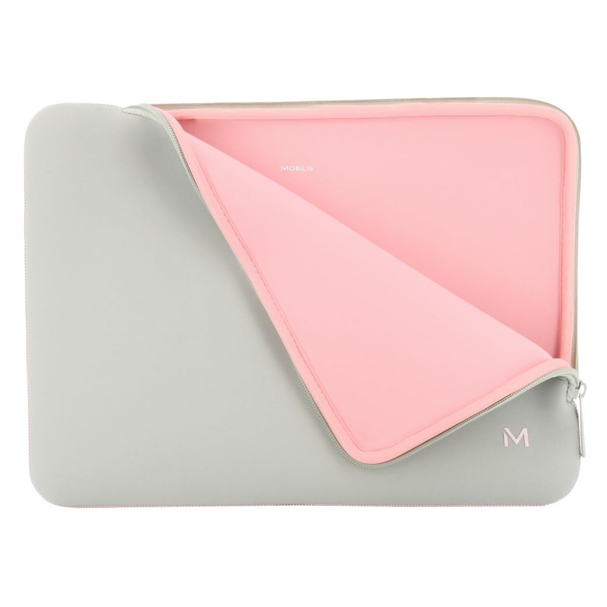 POCHETTE MOBILIS SKIN SLEEVE 14-16P Gris Rose 14-16 pouces Grey / Pink