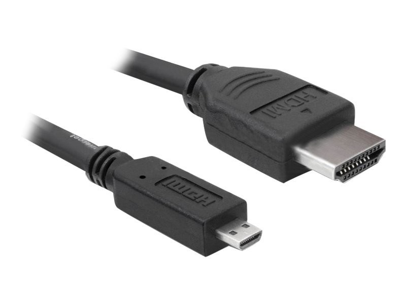Delock 3m HDMI 3 m HDMI tipo A (Standard) HDMI tipo D (Micro) Nero M/M 82663