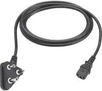Zebra - Cavo di alimentazione - IEC 60320 C13 per BS 546 (M) - 18 M - India - Pe