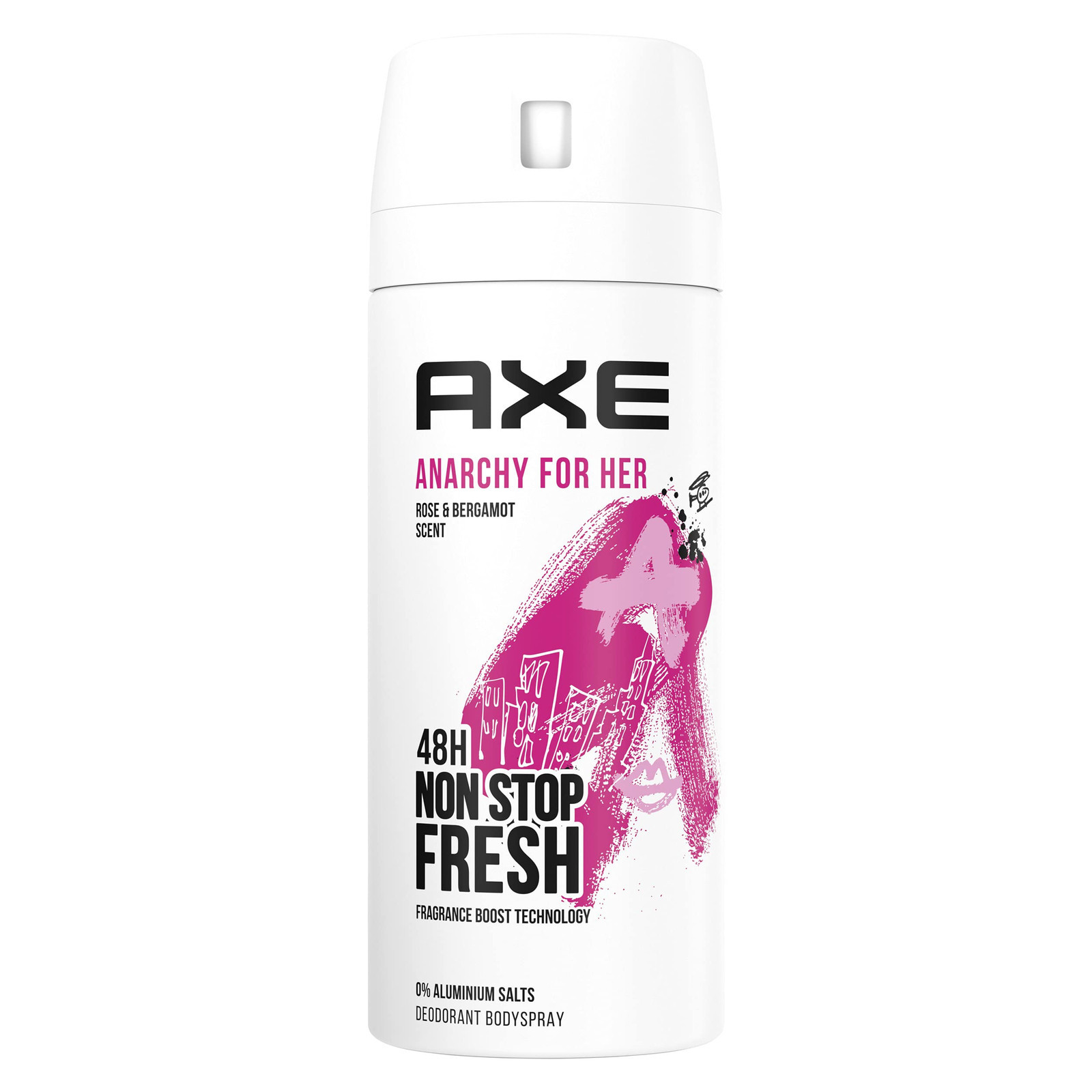 AXE Anarchy for Her Body Spray per femminilità pura Deodorante senza (l3t)