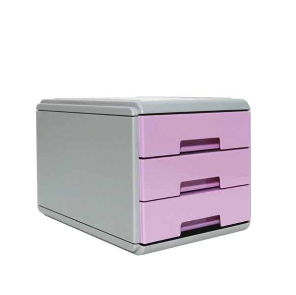 Cassettiera Mini Keep Colour Pastel Arda - 3 Cassetti - 17x25,4x17,7 cm - 19P3PP