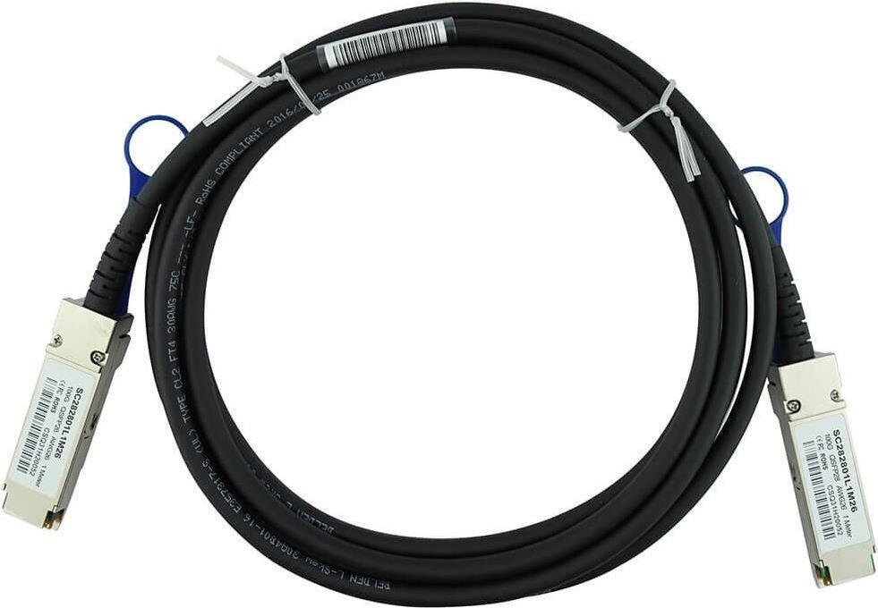 Punto CPAC-DAC-100G-1M compatibile BlueLAN DAC QSFP28 SC282801L1M30