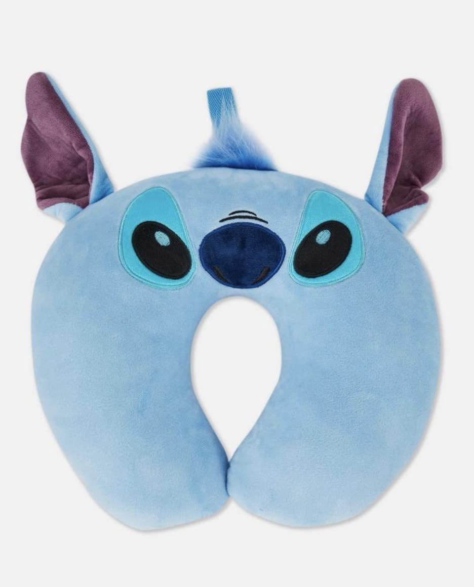 Primark - Cuscino da viaggio per il collo, motivo: Stitch Disney, colore: (V6i)
