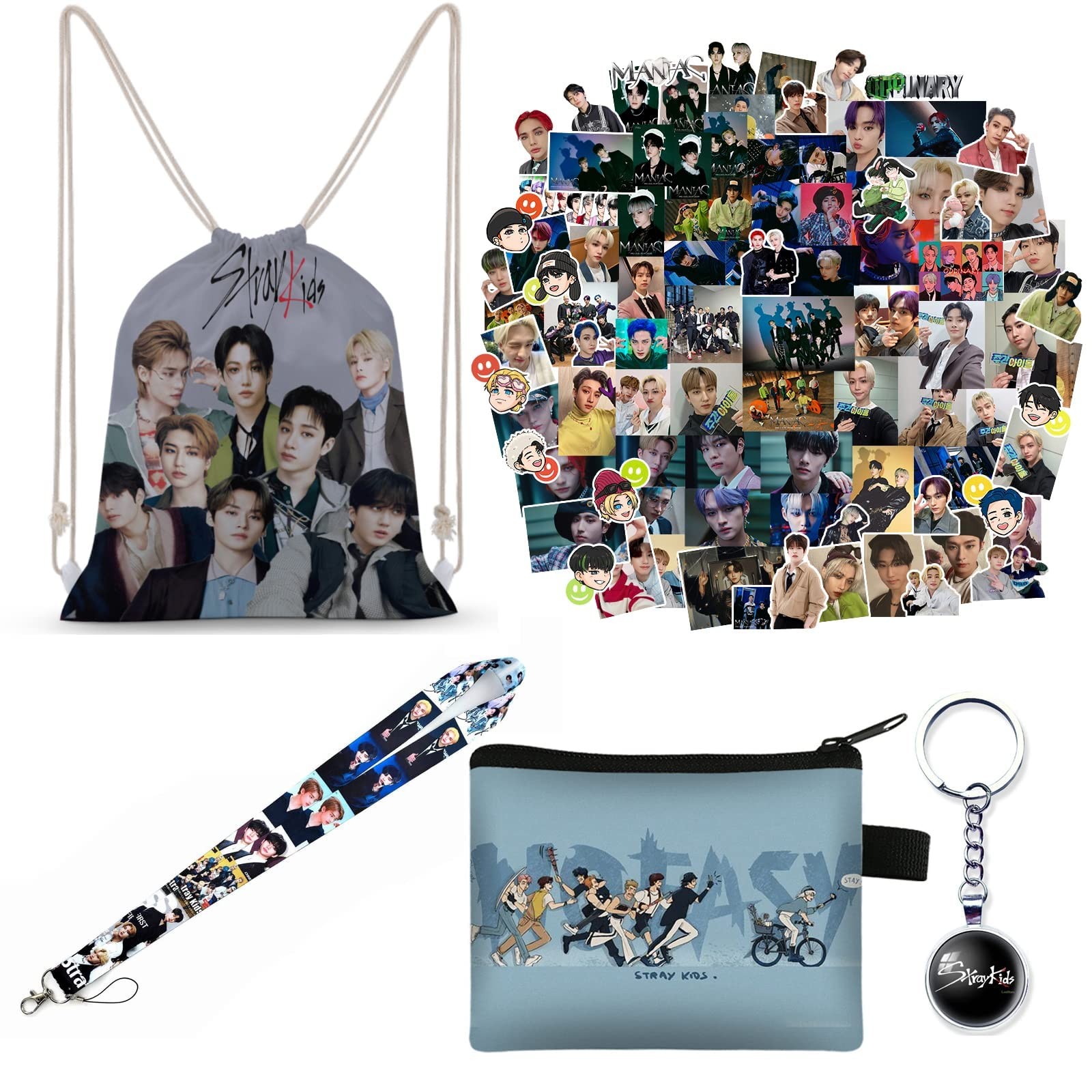 Stray Kids Gift Set,Stray Kids Fanartikel Stray Kids Merchandise,Stray (X3i)