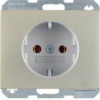 Berker 47357004   - Type F - Stainless steel - Stainless steel - IP20 - 250 V -