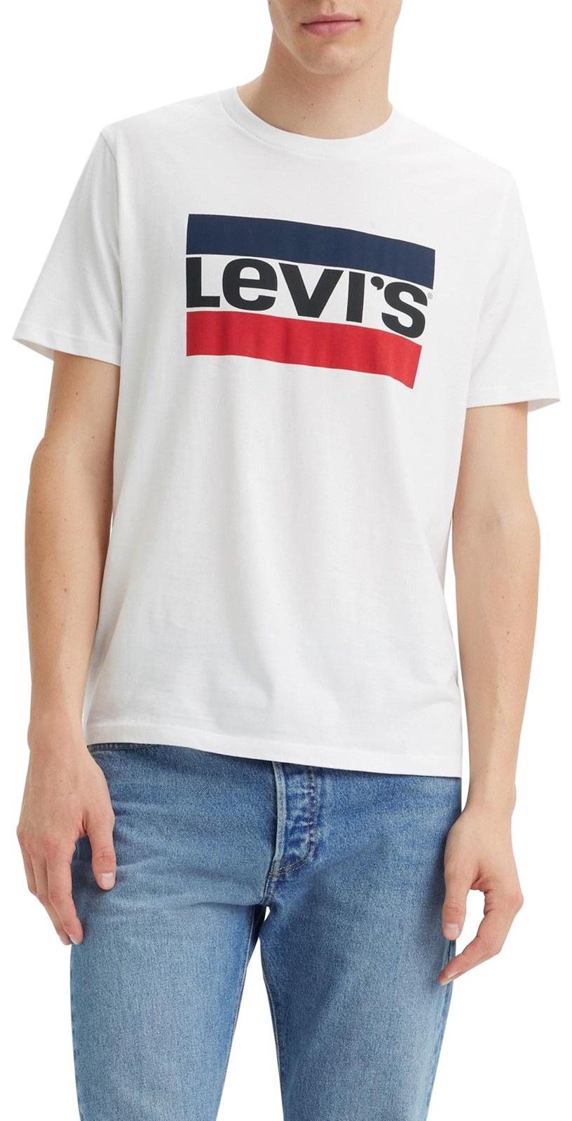 Levi's Sportswear Logo Graphic 84 Sportswear L, Maglietta Uomo, Bianco (t7A)
