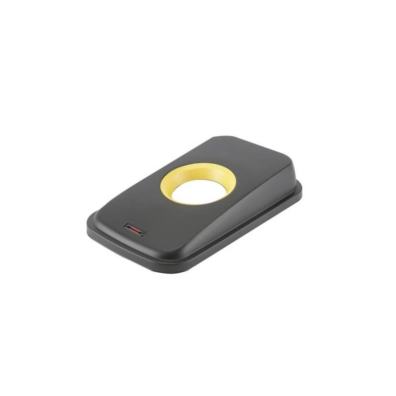 Coperchio per contenitori Geo - bottiglie Vileda Professional in PPL nero/giallo