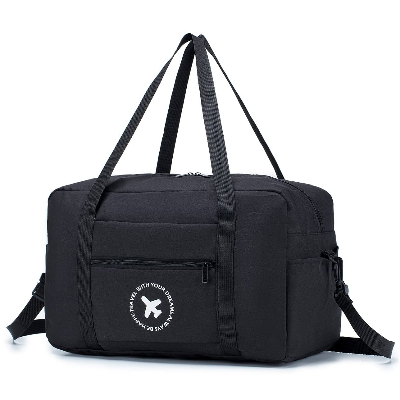 MISWAN Bagaglio a Mano 40x20x25 Ryanair Nero Borsone da Viaggio (g4f)