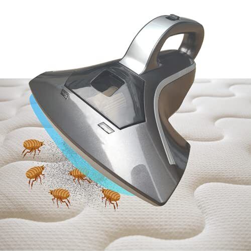 Trébol Advance - Aspirapolvere a mano anti acaro, con luce UV (I5M)