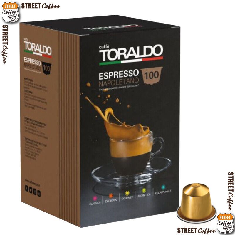 600 Cialde Caffè Toraldo Miscela Classica compatibili macchine Nespresso