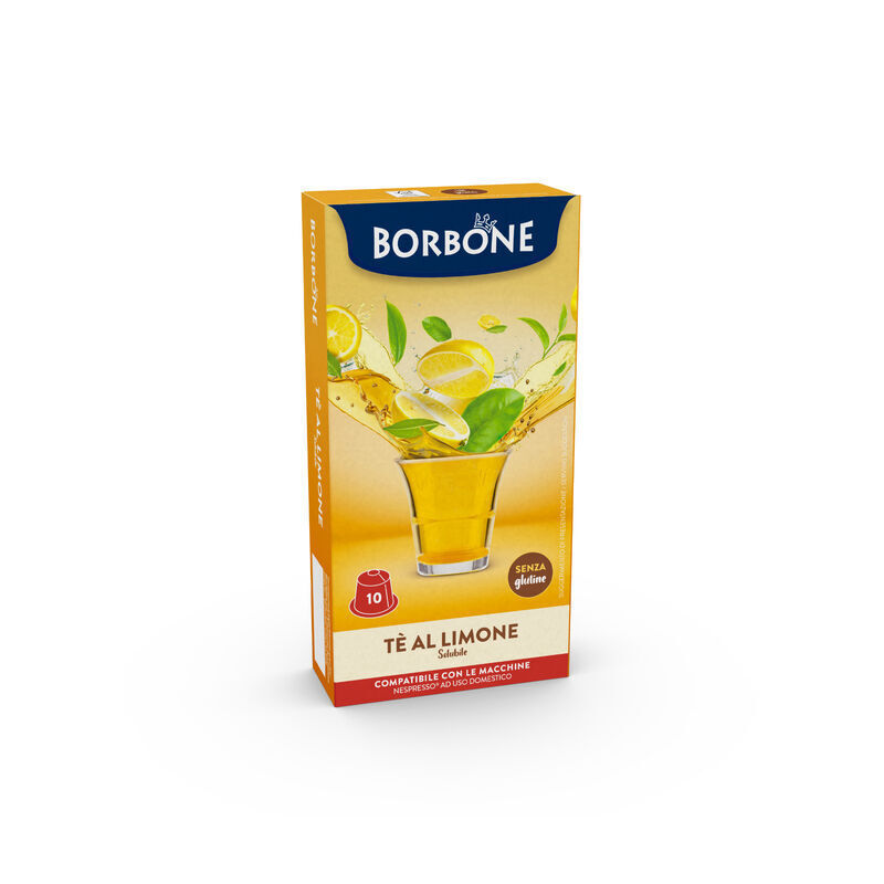 10 capsule Caffè Borbone compatibili Nespresso THE AL LIMONE - confezione 10 pz.