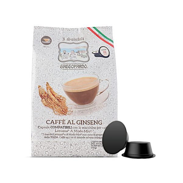 N.16 Capsule ToDa Caffè Il Mio Ginseng (Compatibili Lavazza A Modo Mio)