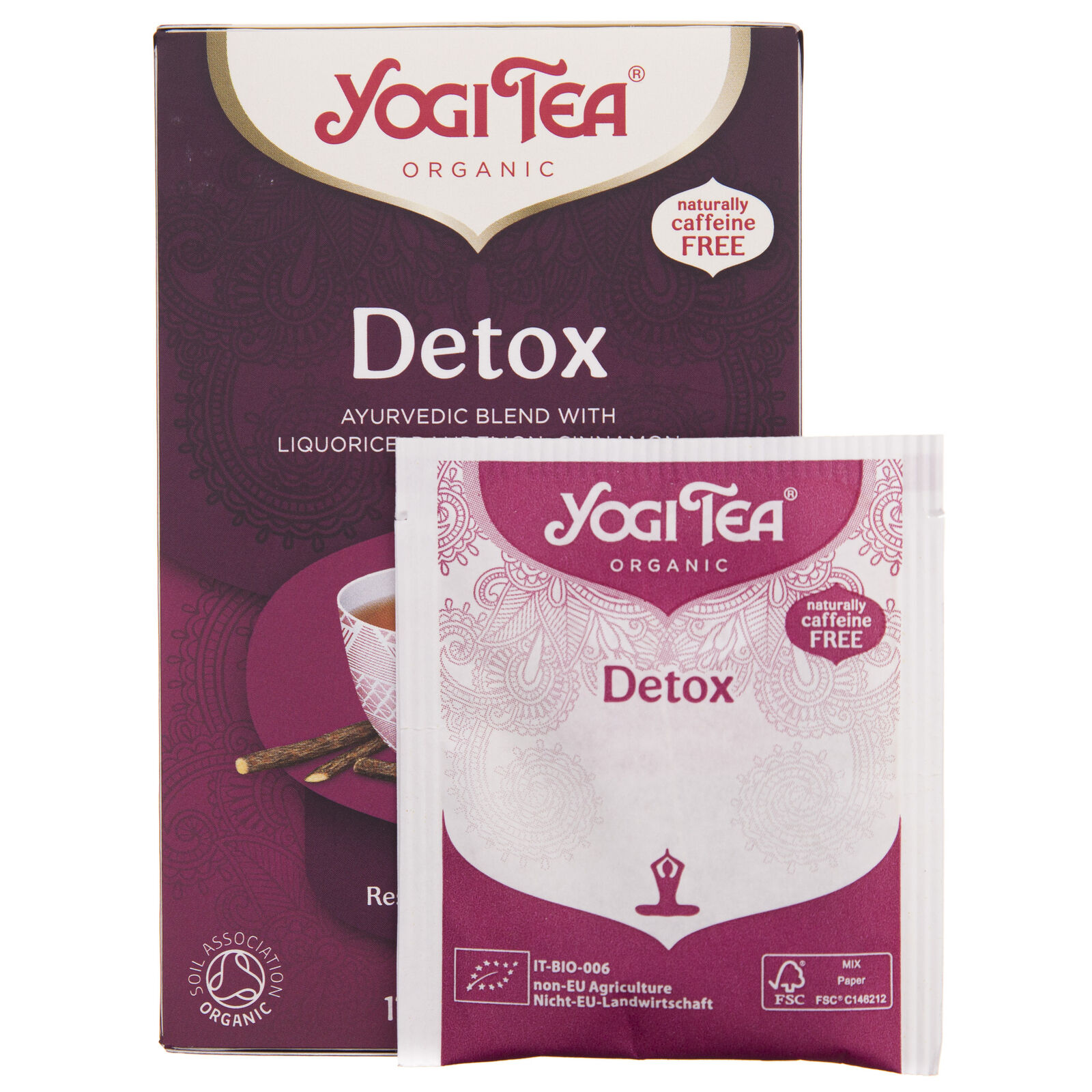 Yogi Tea Te disintossicante, 17 bustine
