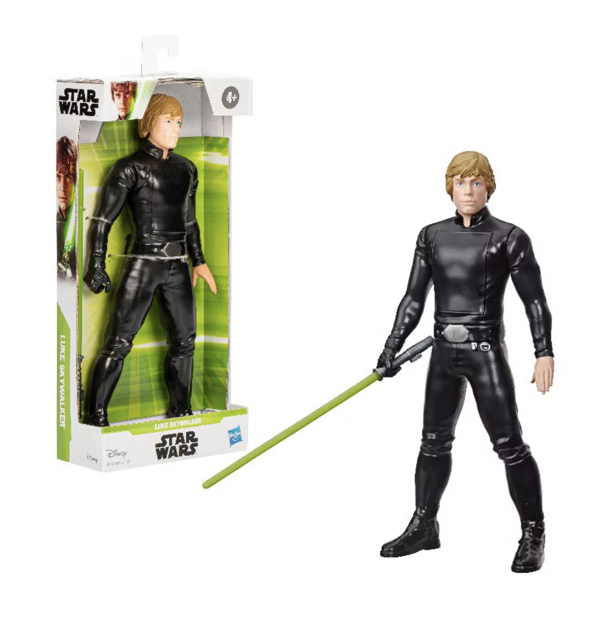 Star Wars Basics Luke Skywalker Figura Giocattolo 9.5" Nuova Con Etichetta