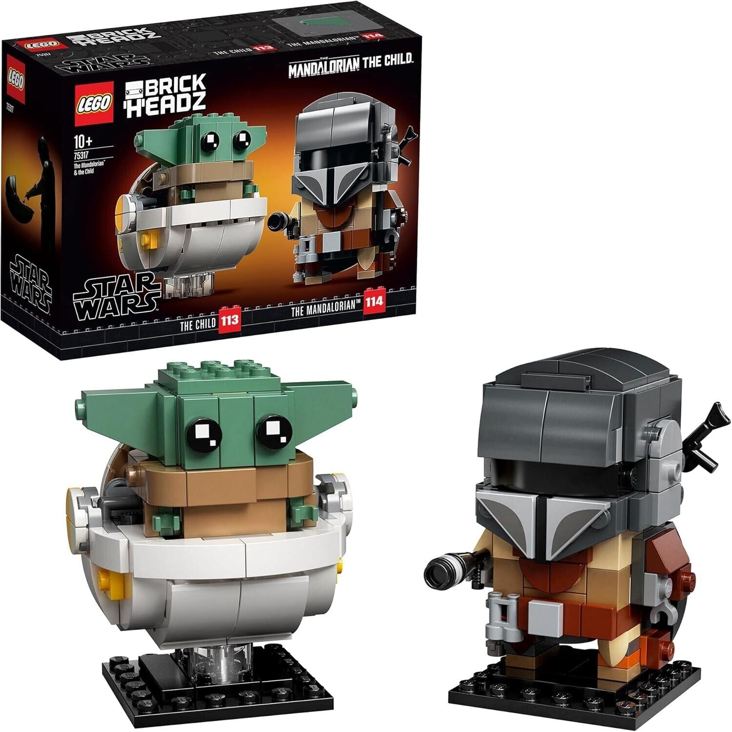 LEGO 75317 STAR WARS IL MANDALORIANO E IL BAMBINO nuovo MISB ritirato 31/12/23